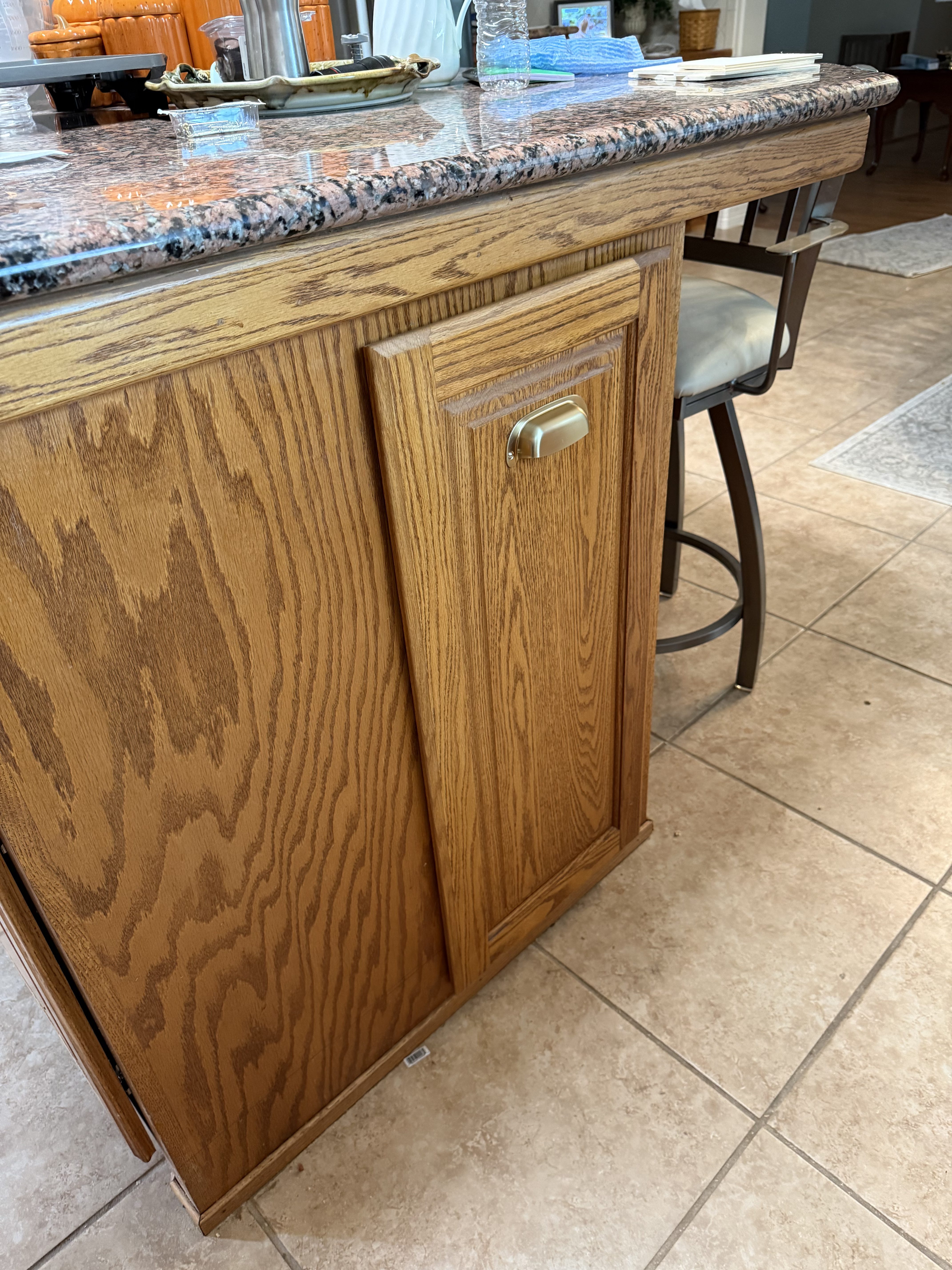 Completed cabinet — final result